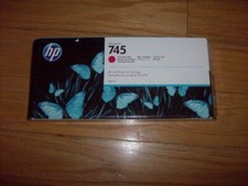 2024 GENUINE HP 745 Chromatic Red 300ml CARTRIDGE F9K06A DESIGNJET Z2600 Z5600
