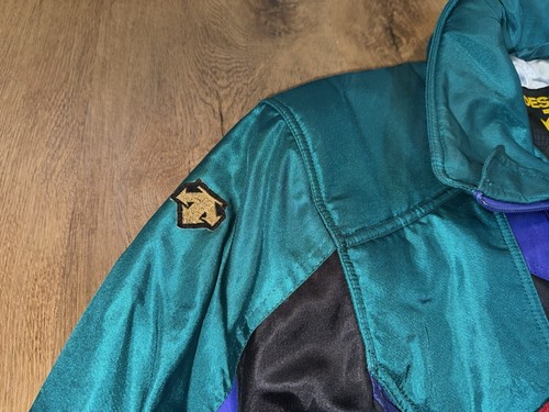 Descente Ski Suit One Piece Snowsuit Mens Medium Snow Bib Vintage 80s 90s Retro - Picture 7 of 23