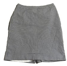 Falda a cuadros con cremallera invisible para mujer, falda casual.