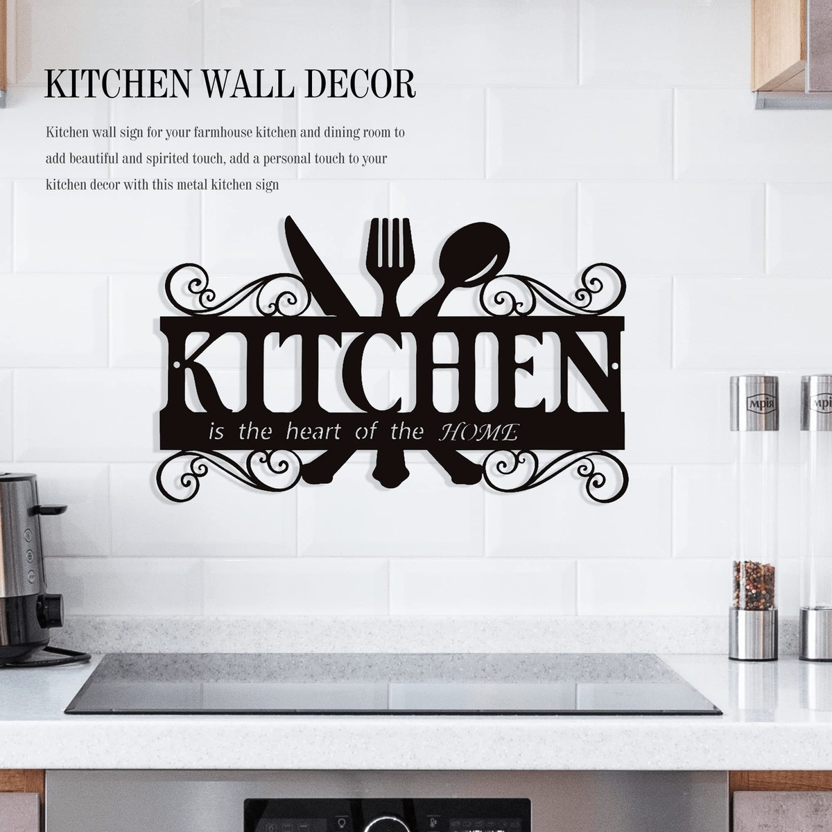 For The Kitchen Wall Decor Farmhouse Signs Farmhouse Gather Sign