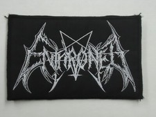 ENTHRONED BLACK METAL WOVEN PATCH