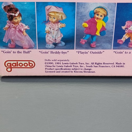 Vintage Galoob Baby Face Doll #9 So Shy Sherri Red Hair Green Eyes With Charm - Picture 22 of 23