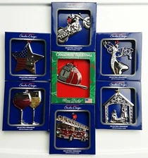 Christmas Ornaments Regent Square StudioDesign w/Fine European Crystal 7 Designs