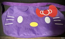 2023 SANRIO HELLO Kitty PURPLE Large Travel Tote Bag DUFFEL OVERNIGHT 20x11x6
