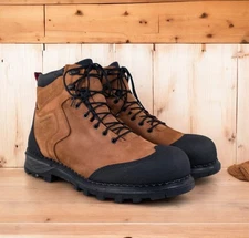 Red Wing 2410 Waterproof Boots (Composite/Non-Metallic Safety Toe) (USA) (LOC#2)