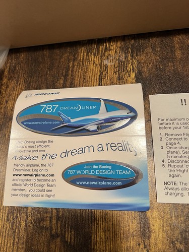 Estes Boeing 787 Presidential VIP Airliner Radio Control Jumbo Jet **READ** - Afbeelding 10 van 23