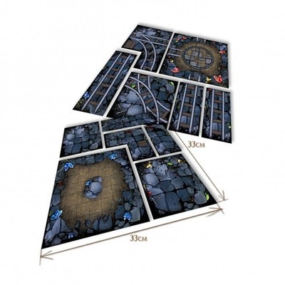e-Raptor RPG Gold Mine Set - Objects + Modular Map