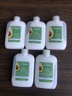 Lot Of 5 Garnier NUTRISSE Hair Color After Color Conditioner D 1.35 oz Avocado
