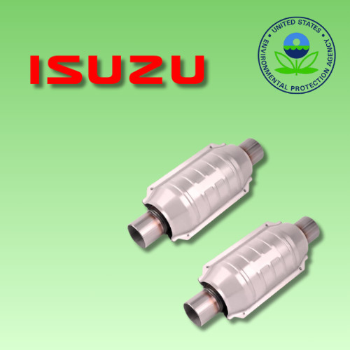 For All Isuzu Catalytic Converter 2 Pack EPA Direct Fit Flow Clean