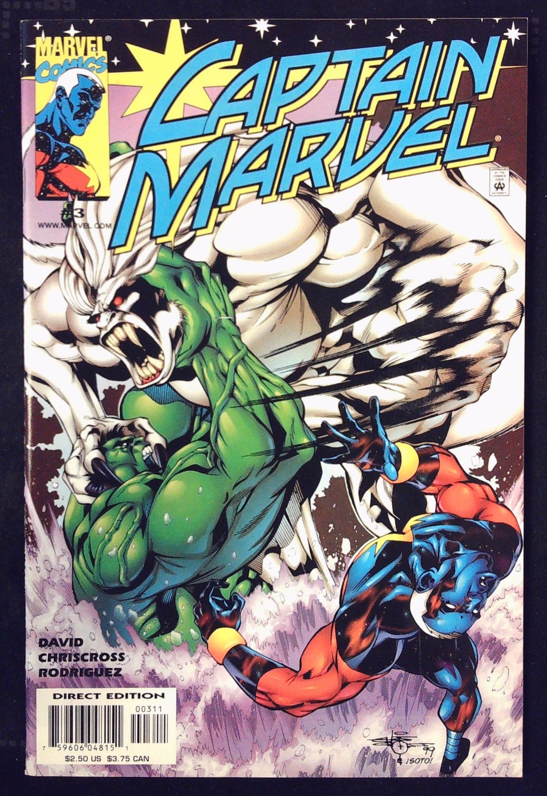CAPTAIN MARVEL (2000) #3 - Back Issue