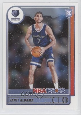 2021-22 Panini NBA Hoops Rookies Winter Santi Aldama #207 10s2