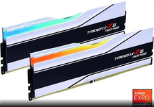 G.SKILL Trident Z5 NEO RGB 32GB 2x16GB 6400 MT/s AMD EXPO DDR5 CL32  White 