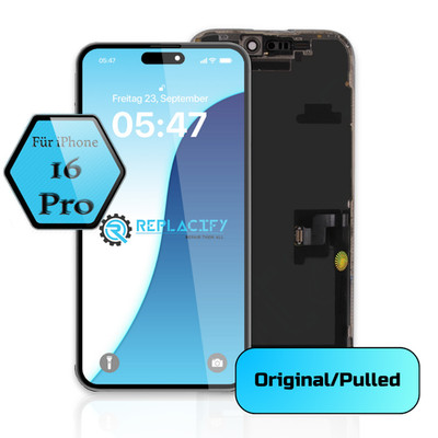 Original iPhone 16 Pro Pulled Display Bildschirm Touchscreen