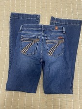 7 For All Mankind Dojo Jeans, Women's Size 27
