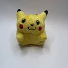 VTG - Tomy Nintendo Smiling Face Pikachu Plush Toy Pokemon Stuffed Animal