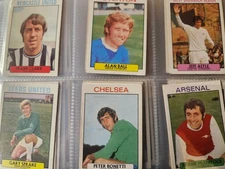 A&BC Football, 1971, purple back, series 1, full set