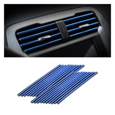Car Air Conditioner Decoration Strip for Vent Outlet, 20 Pieces Universal Wat...