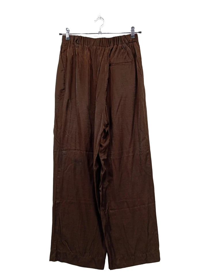 VERO MODA Pantalón tipo suéter Mujeres Pantalón Talla EU 40 marrón look casual - Imagen 2 de 4