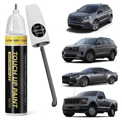 Carbonized Gray M7 Touch Up Paint For Ford Scratch Repair Kit 2-in-1 Pen