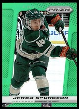 2013-14 Panini Prizm Prizms Green Jared Spurgeon Minnesota Wild #157