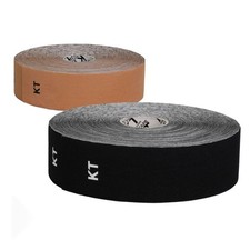 KT Tape Pro Synthetic Kinesiology Tape 125ft Uncut Roll Jet Black Athletic