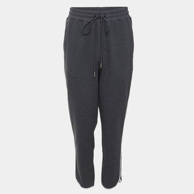 Kith Ash Trainingshose blau weiß Jersey Kordelzug XL