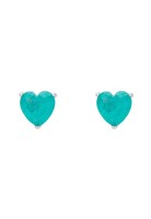 Amore Ohrstecker Paraiba Turmalin Silber 925 Sterling Silber