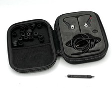 Sennheiser IE 80 S In-Ear High-Fidelity Wired Earphones Black EUC Tested