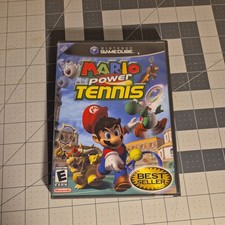 Mario Power Tennis (Nintendo GameCube, 2004) Complete CIB 