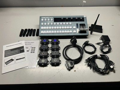 Switchblade VMC12 Control vMix & Blackmagic ATEM w/ PTZCam 8-Cam Wireless Tally
