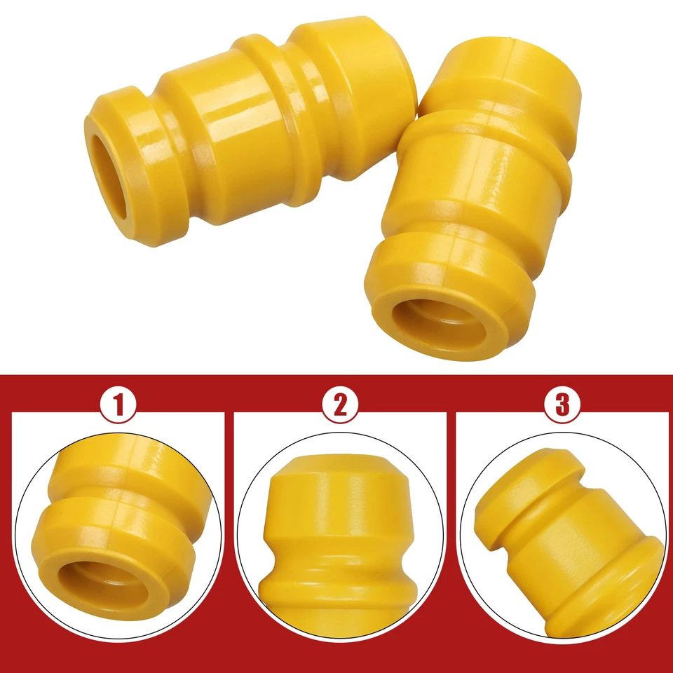 2Pcs Front Coil Spring Bump Stop For 1994-2001 Jeep Cherokee XJ MJ  52004295 New Foto 4 de 4