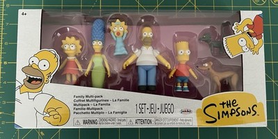 THE SIMPSONS FAMILY 7 FIGURE MULTI-PACK JAKKS PACIFIC 2024 2.5 INCH SCALE