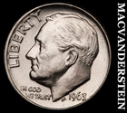 1963-D Silver Roosevelt Dime-Choice Gem BU Lustrous No Reserve #i3072