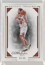 2015 Panini National Treasures Pau Gasol #55 card