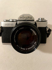 Minolta XD-11 With Rokkor-X 50mm Lens  other listed equipment