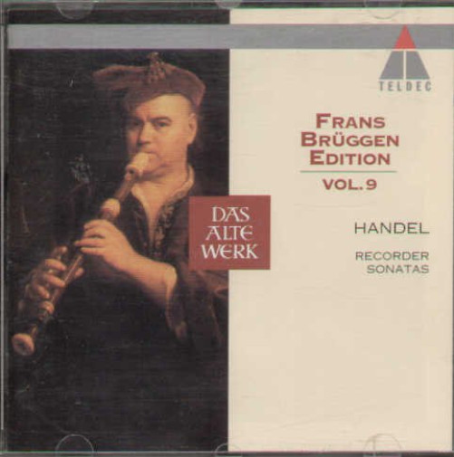 Франс Брюгген Frans Brüggen Edition, том 9 (запись Генделя) (CD) (ИМПОРТ ИЗ Великобритании)