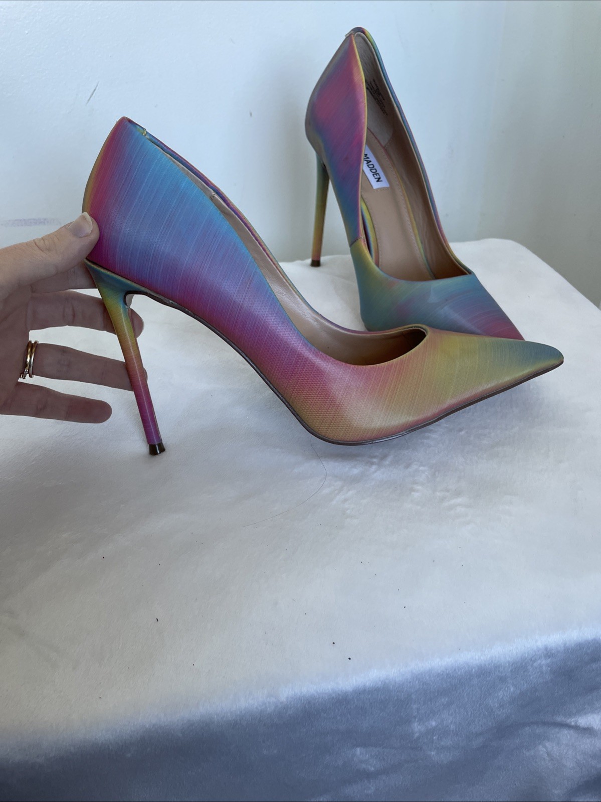 Steve Madden 8.5 Rainbow Heels