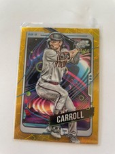 Corbin Carroll 2024 TOPPS COSMIC CHROME GOLD REFRACTOR 44/50