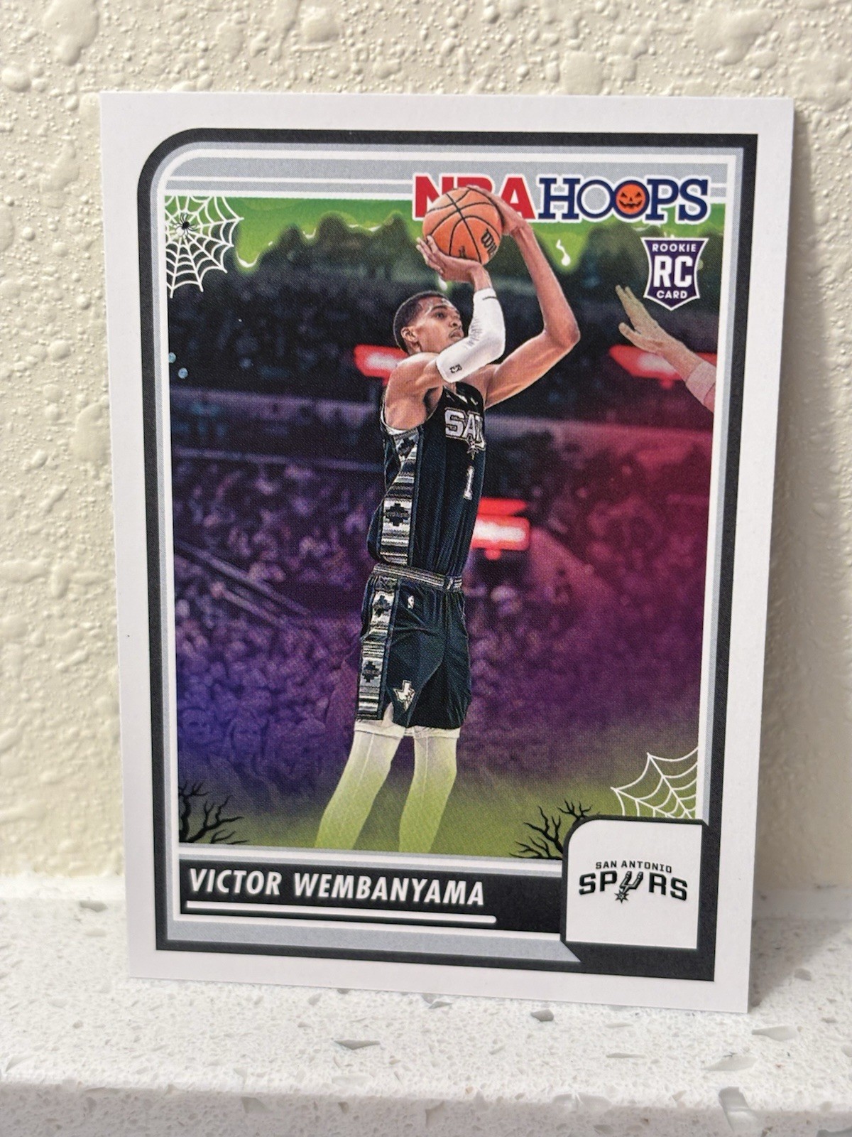 Victor Wembanyama 2023-24 Panini Haunted Hoops #108 (RC) - San Antonio Spurs