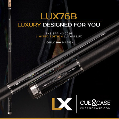 Lucasi LUX76 Pool Cue 11.75mm – Lucasi Custom Billiard Cue