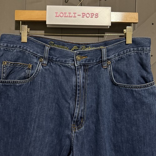 Tommy Bahama Men's Classic Fit Straight Blue Denim Jeans Stretch 5-Pocket - Picture 2 of 6