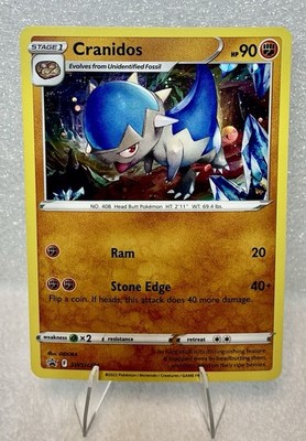 CRANIDOS SWSH274 MP COSMO HOLO RARE S&S PROMO POKEMON CARD TCG FREE SHIPPING