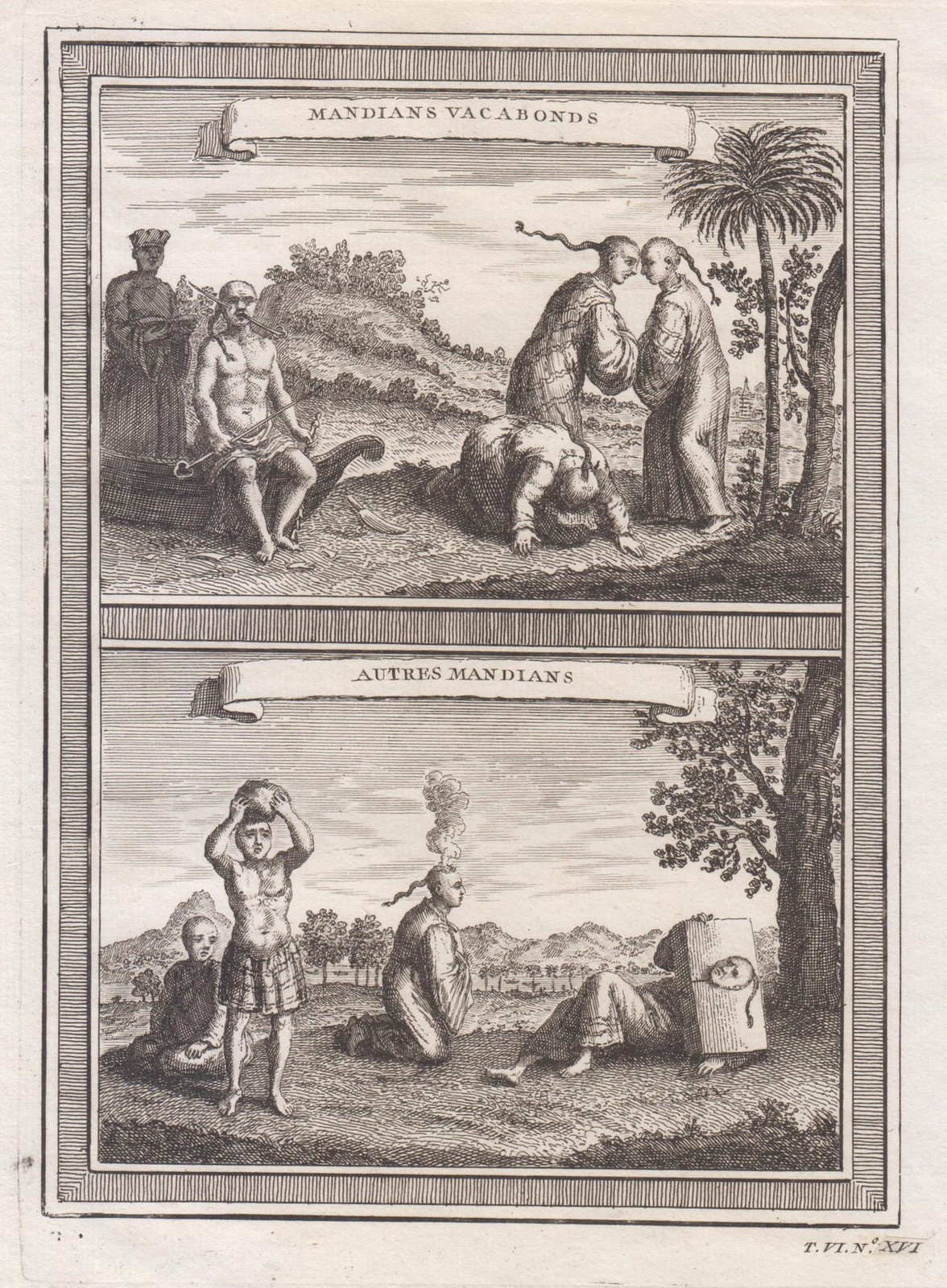 Mandians Vacabonds Schley Arameic Ritual 1749 Rare Antique