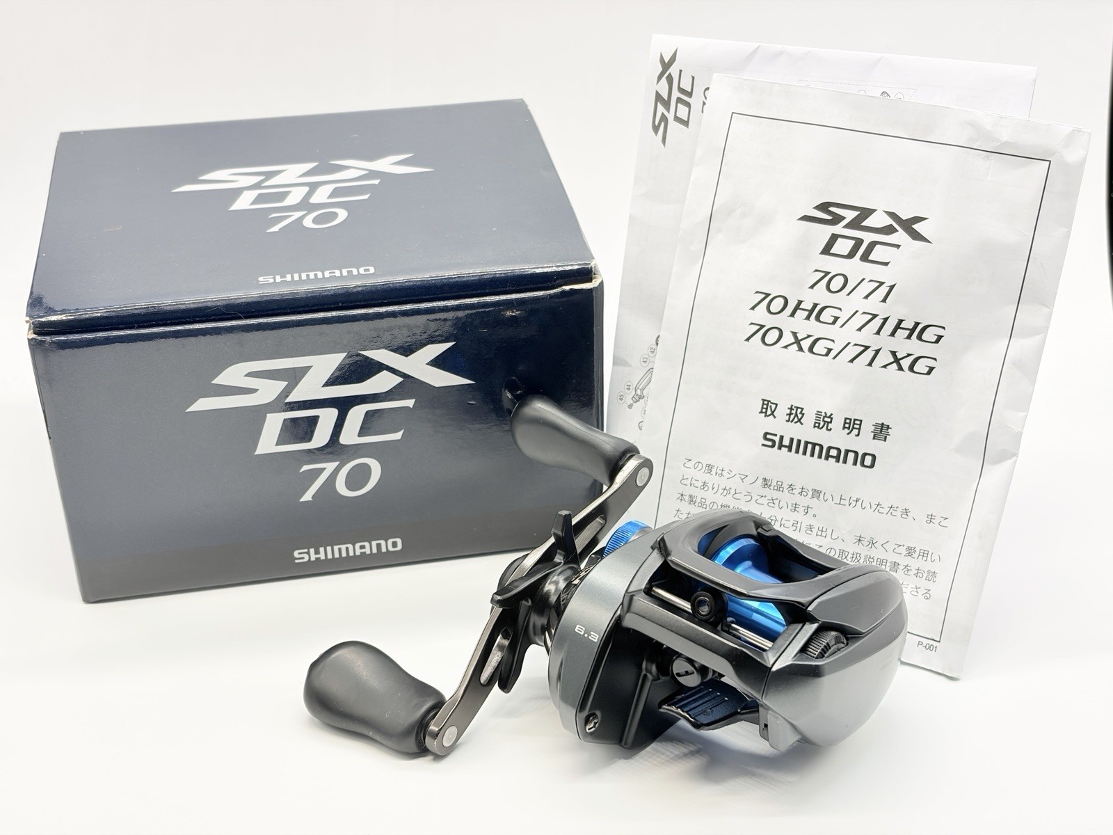 Shimano 20 SLX DC 70 6.3:1 Gear Right Hand Baitcasting Reell