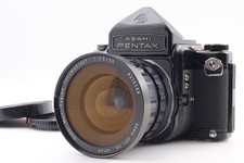     Near MINT Pentax 6x7 67 MUp Eye Level Film Camera 55mm f3.5 Lens From JAPAN