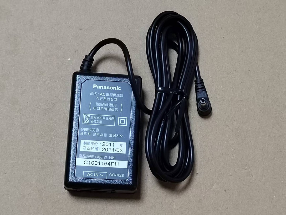 Panasonic HC-V360M HC-V700 HC-V100 Camera AC Adapter Power Supply