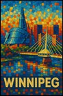Vibrant Winnipeg Poster