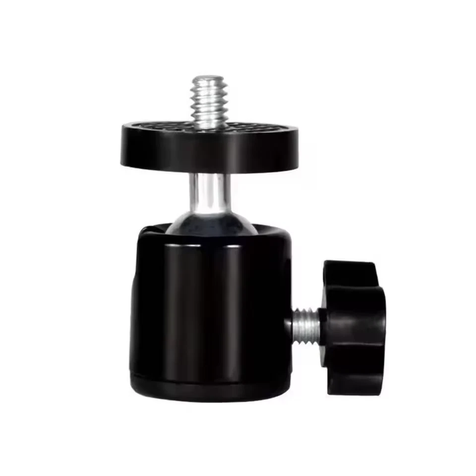 360° Kugelkopf Adapter 1/4" Stativkopf Foto Kamera Zubehör Kugelgelenk Stativ - Bild 3 von 4