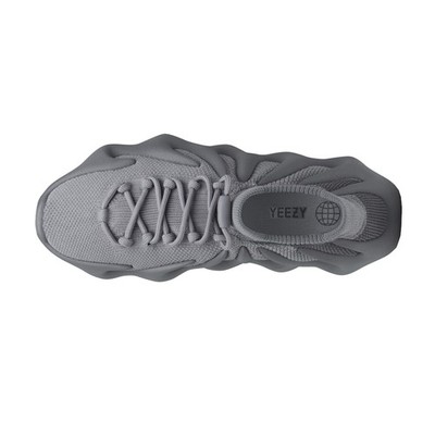 Adidas Yeezy 450 Shoes Mens Size 5.5 Gray Knit Lace-Up Made in Germany ID9446 NEW ADIDAS YEEZY 450 ID9446 MADE IN GERMANY STONE GREY MENS  main image 4