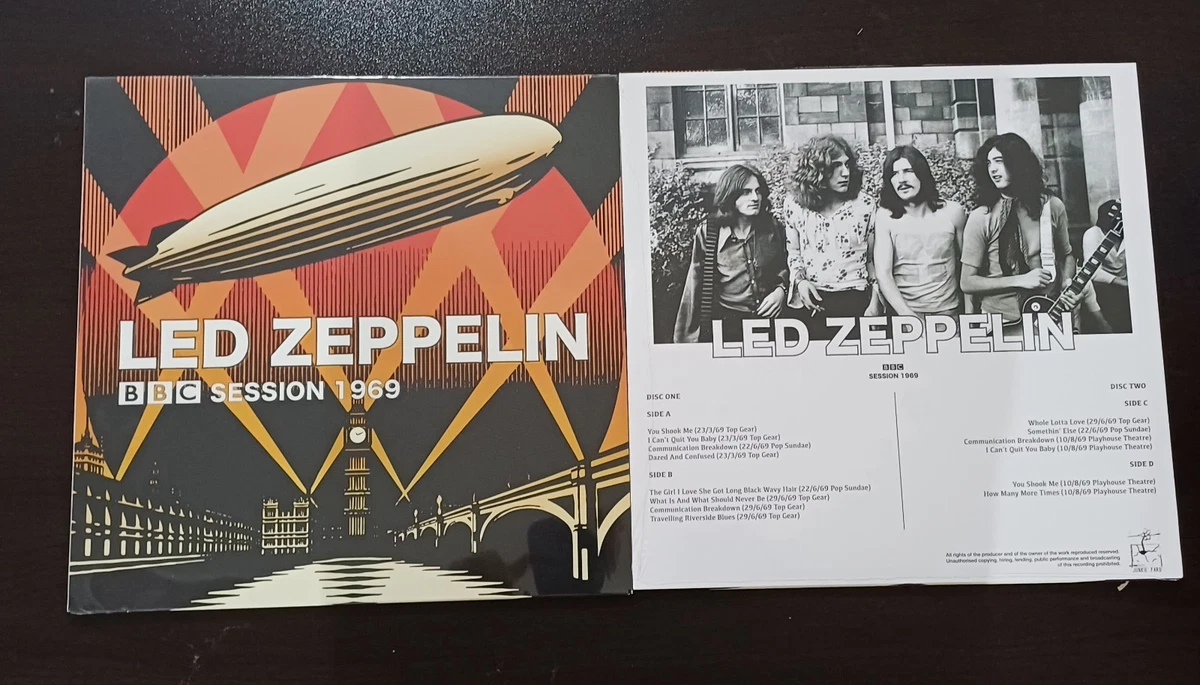 Led Zeppelin Bbc Sessions In Vinyl Records for sale | eBay